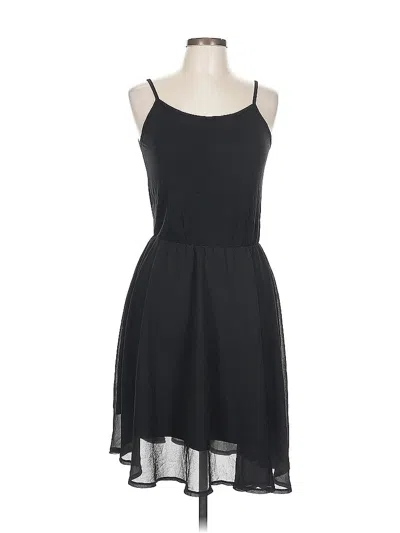 Pre-owned Assorted Brands Casual Dress In Black