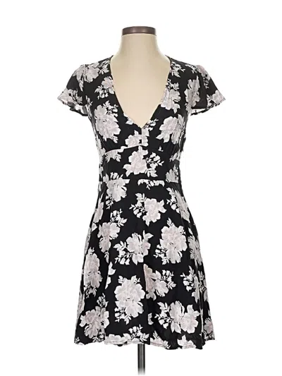 Pre-owned Assorted Brands Casual Dress In Black