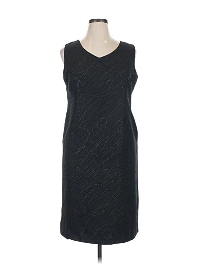 Pre-owned Assorted Brands Casual Dress In Black