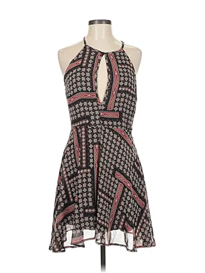 Pre-owned Assorted Brands Casual Dress In Black