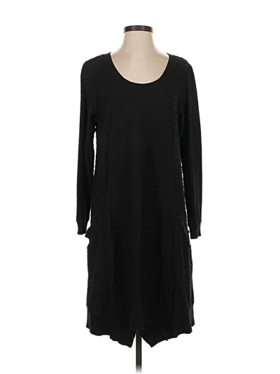Pre-owned Assorted Brands Casual Dress In Black