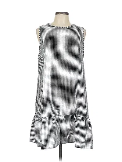 Pre-owned Assorted Brands Casual Dress In Black