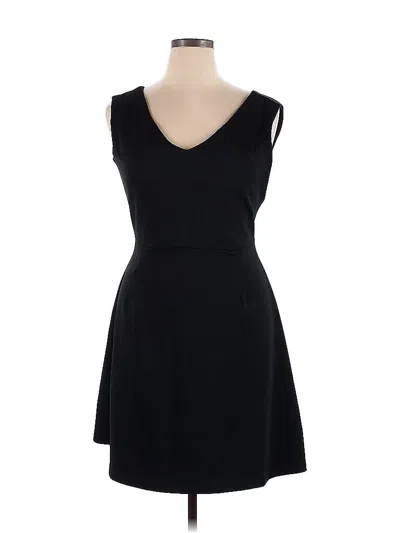 Pre-owned Assorted Brands Casual Dress In Black