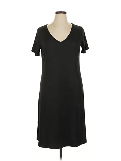 Pre-owned Assorted Brands Casual Dress In Black