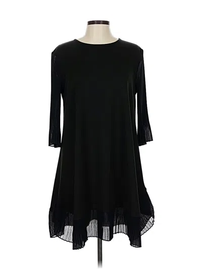Pre-owned Assorted Brands Casual Dress In Black