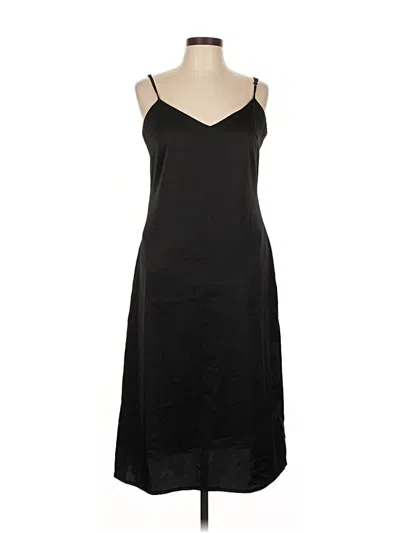 Pre-owned Assorted Brands Casual Dress In Black