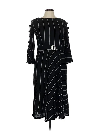 Pre-owned Assorted Brands Casual Dress In Black