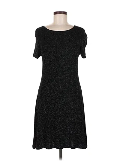 Pre-owned Assorted Brands Casual Dress In Black