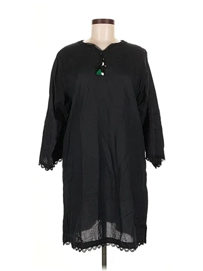 Pre-owned Assorted Brands Casual Dress In Black