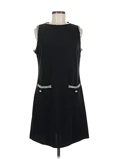Pre-owned Assorted Brands Casual Dress In Black