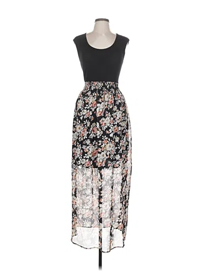 Pre-owned Assorted Brands Casual Dress In Black