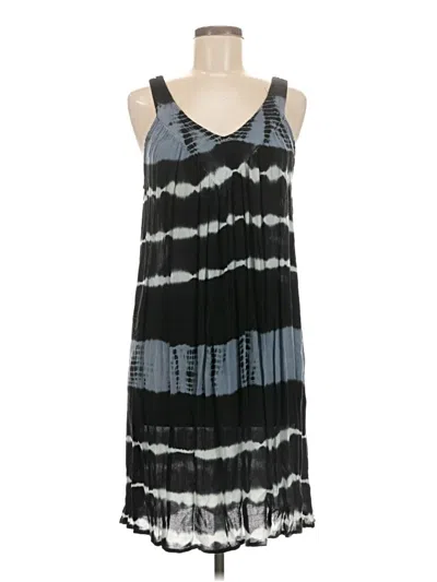 Pre-owned Assorted Brands Casual Dress In Black