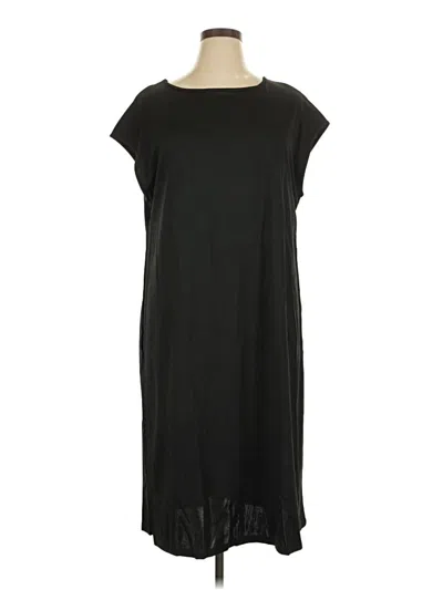 Pre-owned Assorted Brands Casual Dress In Black