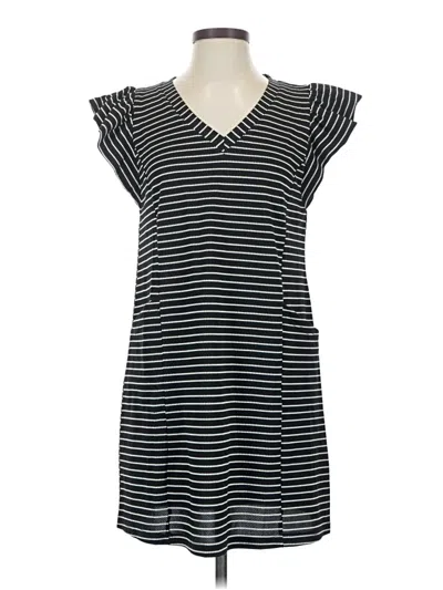 Pre-owned Assorted Brands Casual Dress In Black