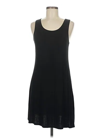 Pre-owned Assorted Brands Casual Dress In Black