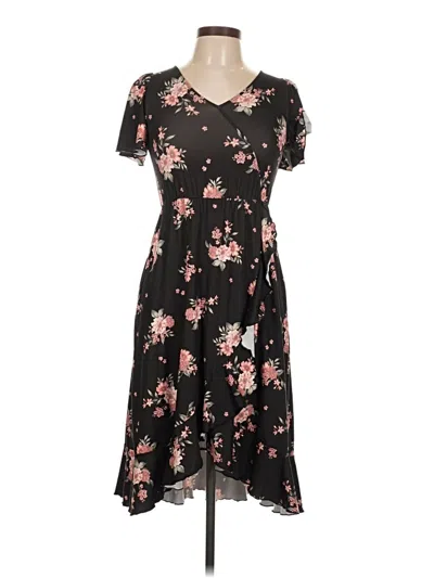 Pre-owned Assorted Brands Casual Dress In Black