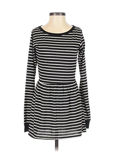 Pre-owned Assorted Brands Casual Dress In Black