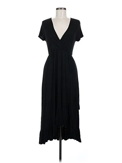 Pre-owned Assorted Brands Casual Dress In Black