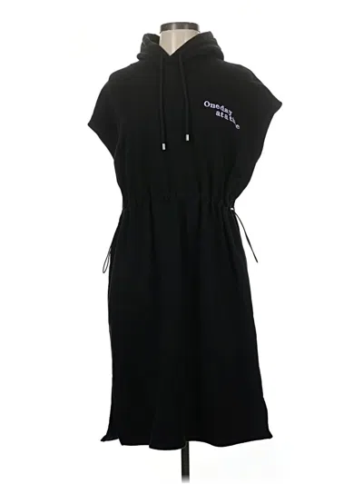Pre-owned Assorted Brands Casual Dress In Black