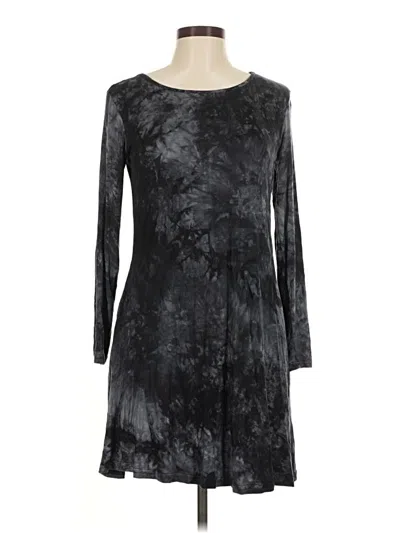 Pre-owned Assorted Brands Casual Dress In Black