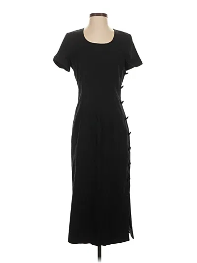 Pre-owned Assorted Brands Casual Dress In Black