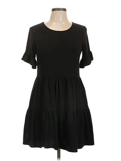 Pre-owned Assorted Brands Casual Dress In Black