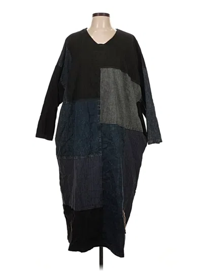 Pre-owned Assorted Brands Casual Dress In Black