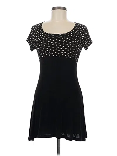 Pre-owned Assorted Brands Casual Dress In Black