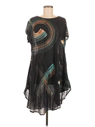 Pre-owned Assorted Brands Casual Dress In Black