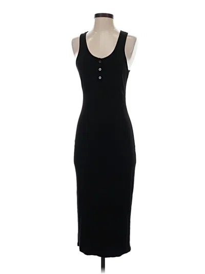 Pre-owned Assorted Brands Casual Dress In Black