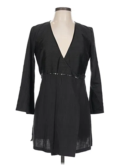 Pre-owned Assorted Brands Casual Dress In Black