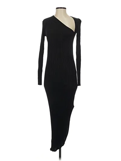 Pre-owned Assorted Brands Casual Dress In Black