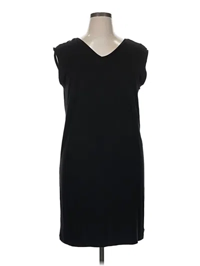 Pre-owned Assorted Brands Casual Dress In Black