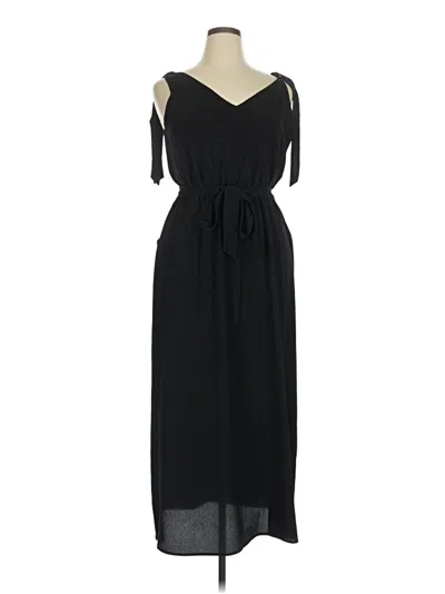 Pre-owned Assorted Brands Casual Dress In Black
