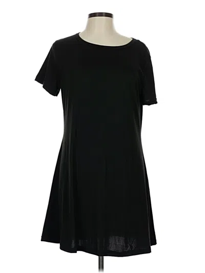 Pre-owned Assorted Brands Casual Dress In Black