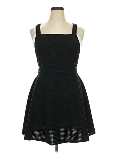 Pre-owned Assorted Brands Casual Dress In Black