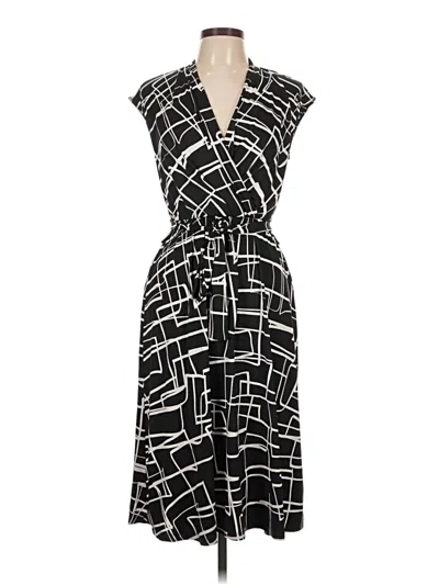 Pre-owned Assorted Brands Casual Dress In Black