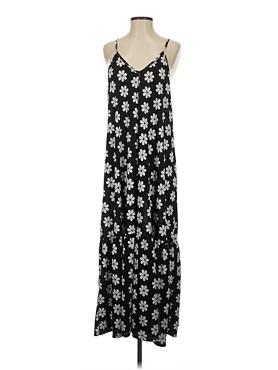 Pre-owned Assorted Brands Casual Dress In Black