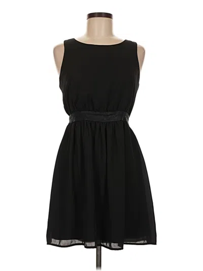Pre-owned Assorted Brands Casual Dress In Black