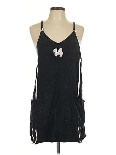 Pre-owned Assorted Brands Casual Dress In Black