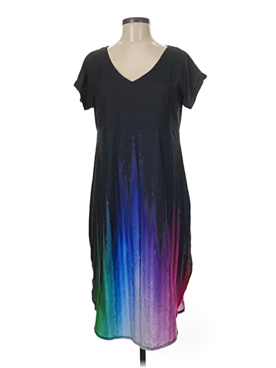 Pre-owned Assorted Brands Casual Dress In Black