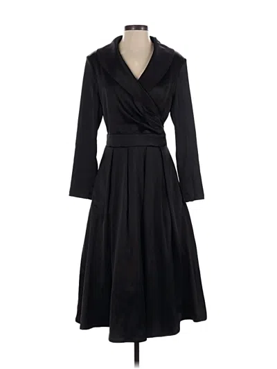 Pre-owned Assorted Brands Casual Dress In Black