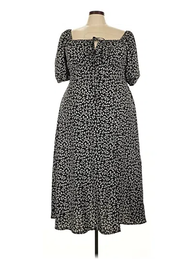 Pre-owned Assorted Brands Casual Dress In Black
