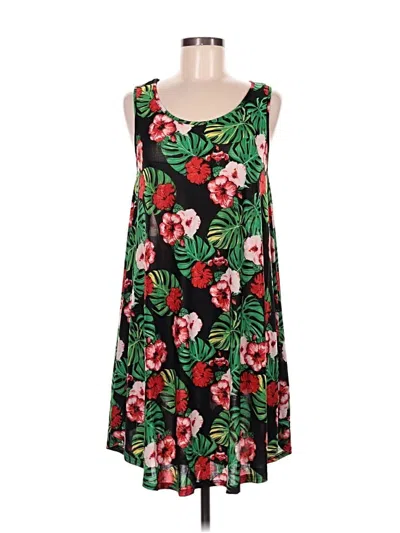 Pre-owned Assorted Brands Casual Dress In Black