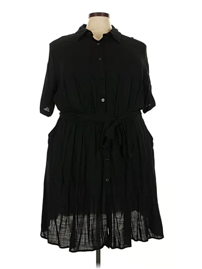 Assorted Brands Casual Dress In Black