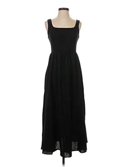 Pre-owned Assorted Brands Casual Dress In Black