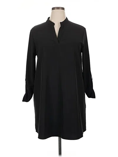 Pre-owned Assorted Brands Casual Dress In Black