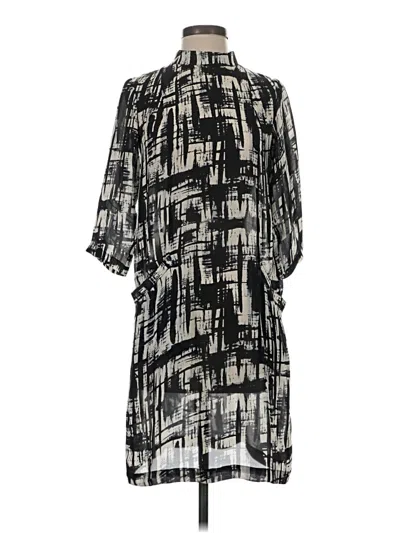 Pre-owned Assorted Brands Casual Dress In Black