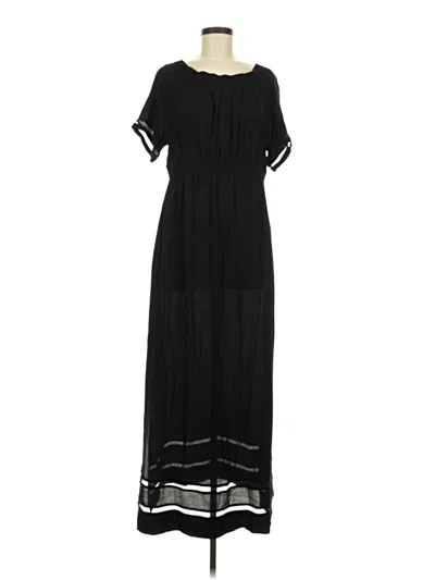 Pre-owned Assorted Brands Casual Dress In Black