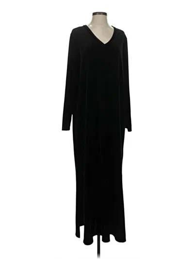 Pre-owned Assorted Brands Casual Dress In Black